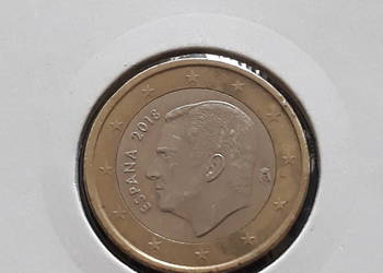 1 Euro Hiszpania 2018 r.