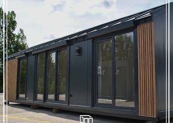 Kontener mieszkalny 10x3 Domek mobilny całoroczny Stodoła