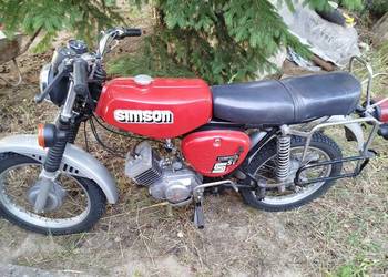 Simson S51 z 1986 roku 4 biegowy zarejstowany
