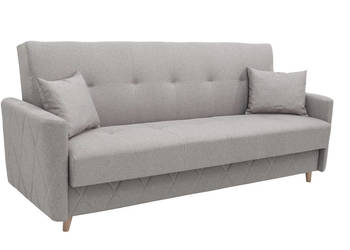 Wersalka Tapicerowana Jasnoszara USZAK