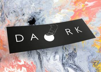 Naklejka DARK 15 x 5 cm drift slap jpn japan jdm