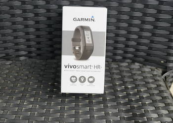 GARMIN VIVOSMART HR+OPASKA MONITORUJĄCA, ZEGAREK SPORTOWY.