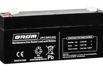 Akumulator 3.2Ah 6V GROM LP6-3.2