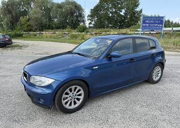 BMW 1 1.6 BENZYNA Klimatyzacja Czujniki Cofania HAK Podgrzewane Fotele