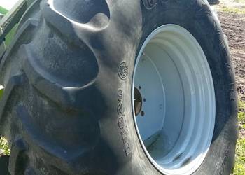 Opony felgi koła 650/75/34 kombajn sieczkarnia duży bieżnik Goodyear