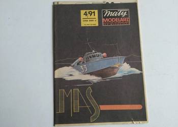 Mały Modelarz nr 4/1991, Włoski Kuter Torpedowy Mas
