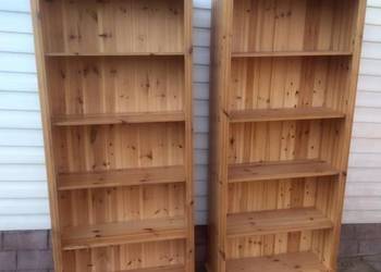 Regały ELLA lite drewno 2 sztuki transport Kraków