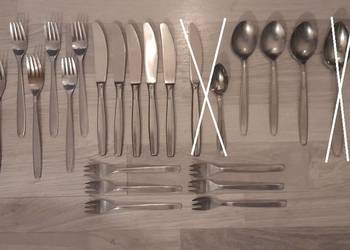 Sztućce PRL Hefra  20 sztuk