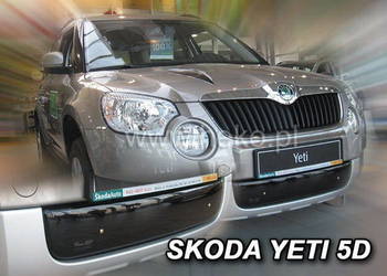 Osłona zimowa Skoda Yeti 5d 2009-2013 dolna blenda wlotu zderzaka