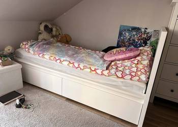 Łóżko IKEA malm 90x200 + materac
