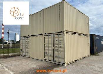 Kontener morski magazynowy budowlany 20 DV One Way Nowy  6 metrowy