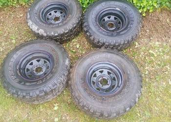 Komplet kół i opon 33 cale jeep Cherokee xj 4.0B