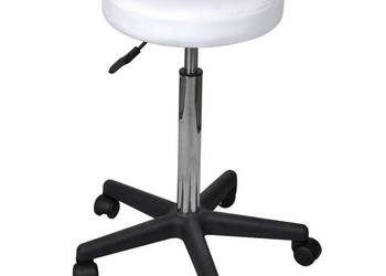 Stołek biurowy biały WM-240470