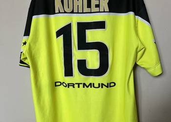 Vintage BORUSSIA DORTMUND - nr 15 KOHLER 1997 - 1998 - Nike - XXL - UNIKAT