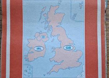 Great Britain Ireland Road map 1:1000 000 Cartographia Budapest
