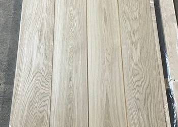 Szeroka deska warstwowa Dąb Natura - 22 cm [na sklejce brzozowej]