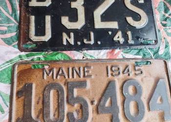 Przedwojenne tablice amerykańskie