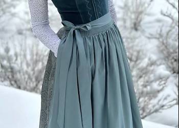 Oktoberfest, kostium/sukienka midi doskonała na imprezy tematyczne/bale