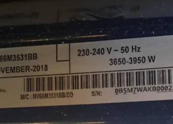 Piekarnik SAMSUNG dual Cook NV66M3531BB