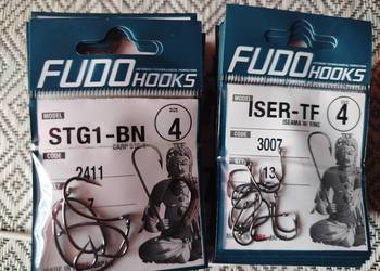 Sprzedam haczyki Fudo Hooks. Duża ilość różne rozmiary Sprzedam haczyki Fudo Hooks. Duża ilość różne rozmiary