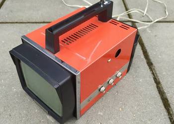 Stary radziecki telewizorek Elektronika WL-100