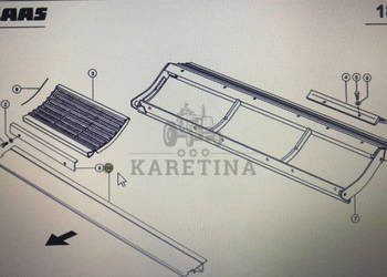CLAAS 00 0777 244 0/Claas Lexion przedłuźenie/Claas Lexion 580