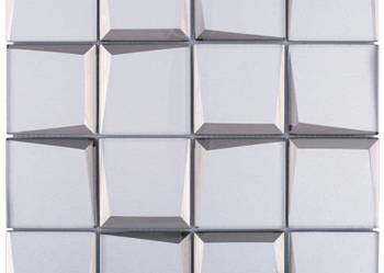Mozaika szklana Square Silver 3d Iryda 29,8×29,8 HM