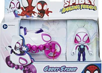 Figurka Ghost Spider Motor Copter Cycle Pojazd Spidey Friend