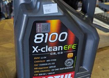 Olej silnikowy MOTUL 8100 X-Clean EFE 5W30 5L oryginał, Polska dystrybucja