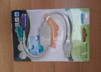 Kabel USB - 2x PS/2 4WORLD 0.4 m