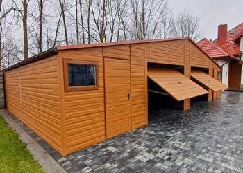Garaż Blaszany 13x6 hala wiata profil okno drzwi producent 13x7 13x8 13x5