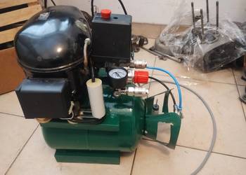 Kompresor, cicha sprężarka 6,7 l, lodówkowiec, aerograf