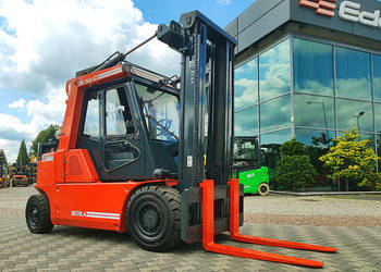 wózek widłowy kompaktowy Mora M80C 8 ton LPG duplex 3,3 m