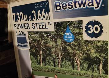 Duży Basen bestway stelażowy
