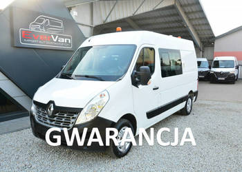 Renault Master średniak 7 osobowy brygadówka doka 145KM pełna opcja Renault Master średniak 7 osobowy brygadówka doka 145KM pełna opcja