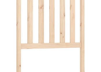 Wezgłowie łóżka 81x6x101 cm lite drewno sosnowe WM-818495
