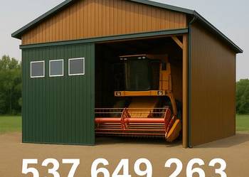 Garaż Blaszany Wiata| HALA GOSPODARCZA |Wiata |Magazyn |Hala - ESSTAL-