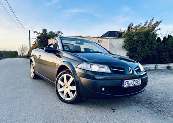 Megane CC Bananowe skóry, szklany dach, stan idealny, nowe opony , zadbany