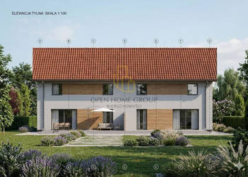 Nowoczesny bliźniak 118,9 m² (5M) | Pompa ciepła