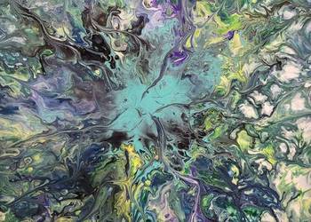 Obraz ręcznie malowany