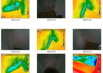 Pomiary termowizyjne, Nadolice Wielkie, Kamieniec, Wrocławski, Łozina,