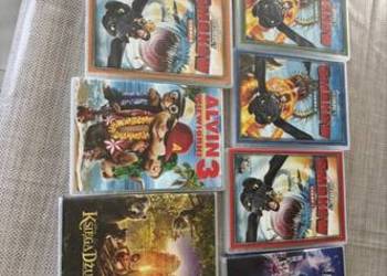 Zestaw bajek DVD dla dzieci | Jak wytresować smoka 1-4, Alvin, Disney