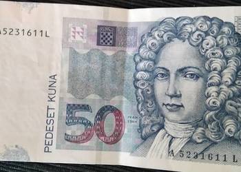 Banknot 50 KUN chorwackich