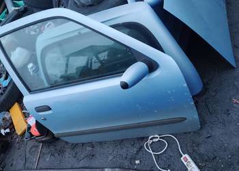 Lusterko manualne lewe prawe Fiat seicento jasnoniebieskie