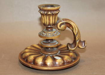 Drewniany świecznik z rączką nr 67 FiaF Drewniany świecznik z rączką nr 67 FiaF