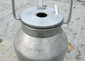 Konwia do mleka do dojarki aluminiowa