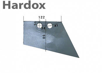 Lemiesz przedpłużka HARDOX SDG12B/P części do pługa RABEWERK