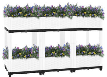 Donica do podwyższonej rabaty 120x40x71 cm polipropylen WM-153314