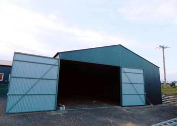 Blaszana montowana hala 12×24 m