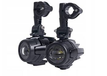 HALOGENY MOTOCYKLOWE LED TURYSTYK + wiązka BMW GS R Varadero V-strom